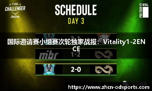 国际邀请赛小组赛次轮独家战报：Vitality1-2ENCE