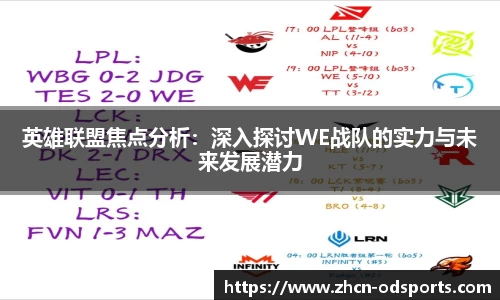 英雄联盟焦点分析：深入探讨WE战队的实力与未来发展潜力